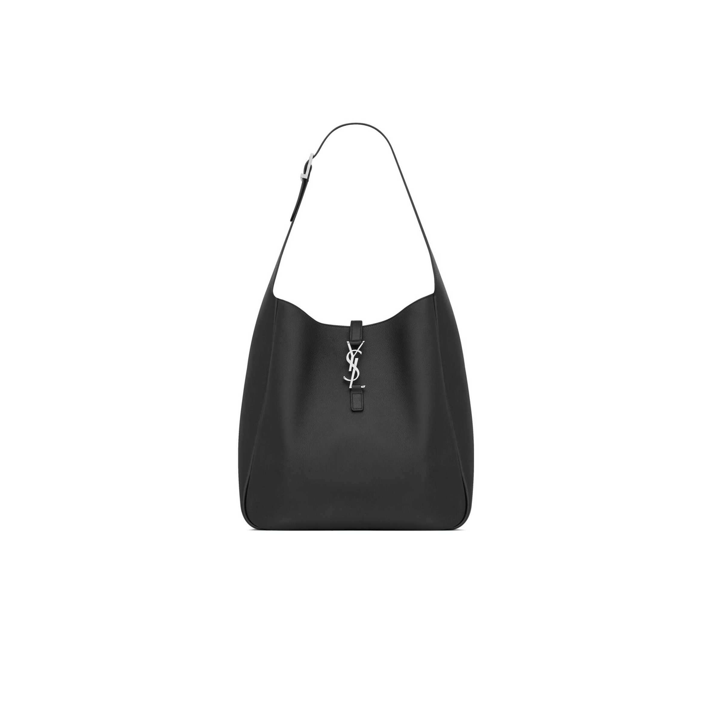 YSL LE 5 À 7 SUPPLE LARGE IN GRAINED LEATHER 753837AACQG1000 (30*28*11cm) YSL LE 5 À 7 SUPPLE LARGE IN GRAINED LEATHER 753837AACQG1000 (30*28*11cm)